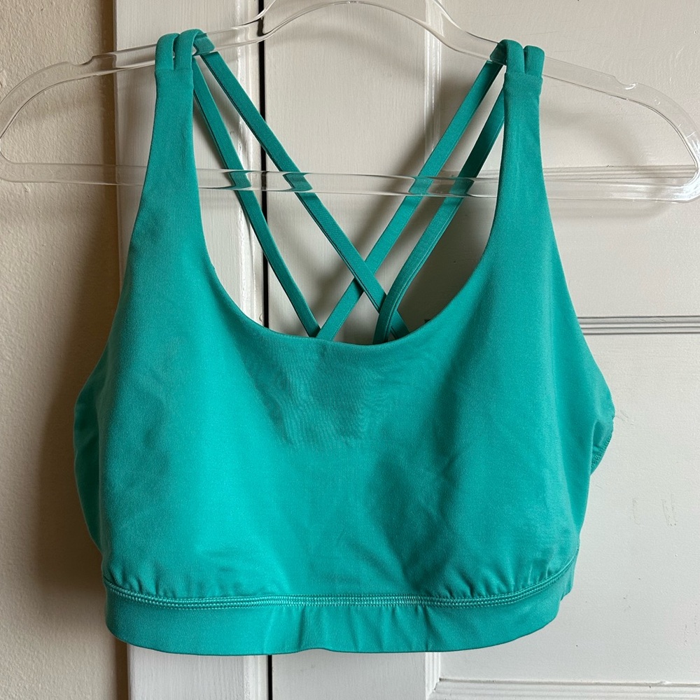 Lululemon Energy Bra in Bright Green - 14